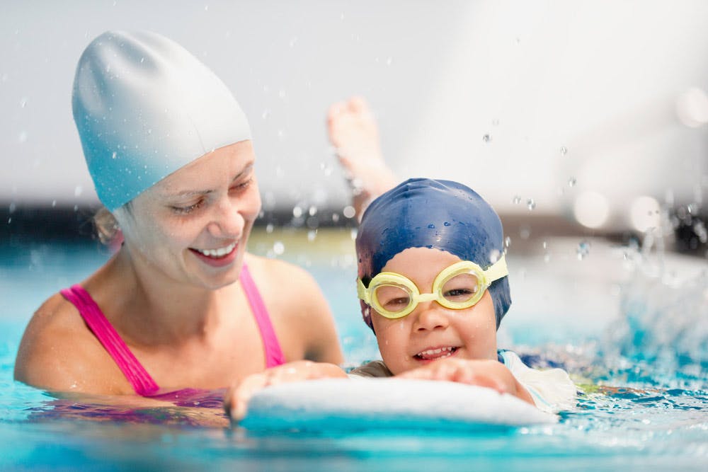 Child Swimming - AIPT