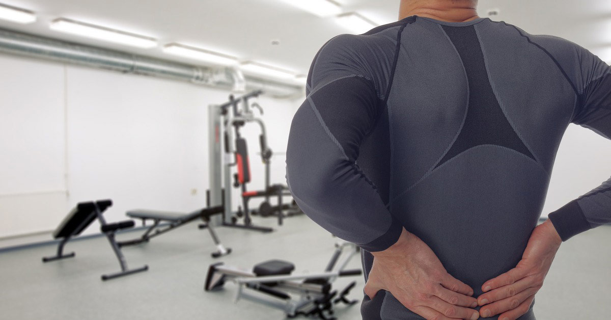 Injured back