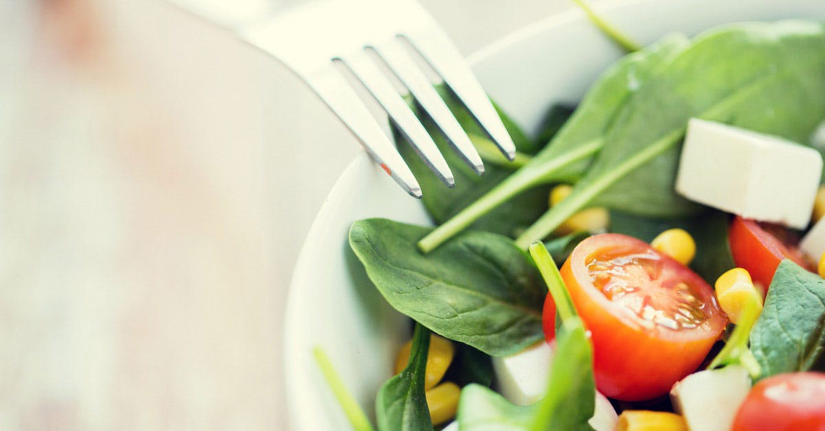 A healthy salad