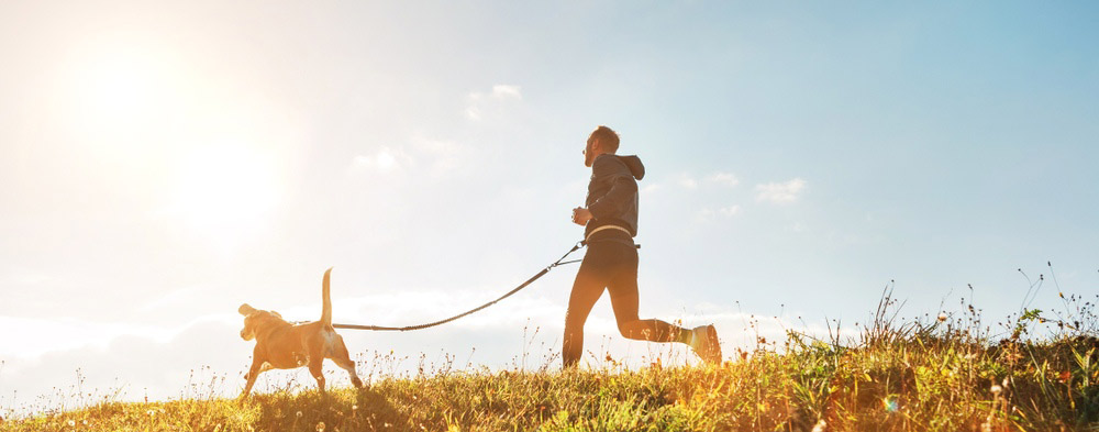 Man Running with Dog |AIPT