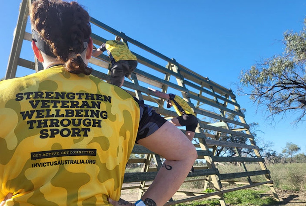 people climbing frame