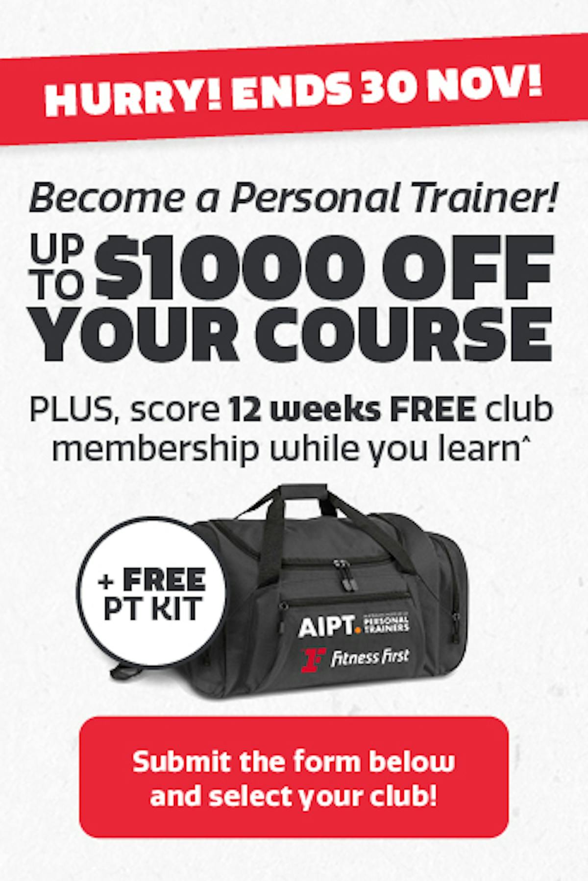 FF Early Bird Banner