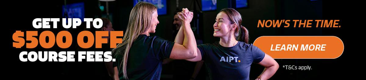 Become a PT today with AIPT campus club and save $500 off course fees.
