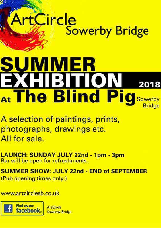 Art Circle Summer Exhibition at The Blind Pig