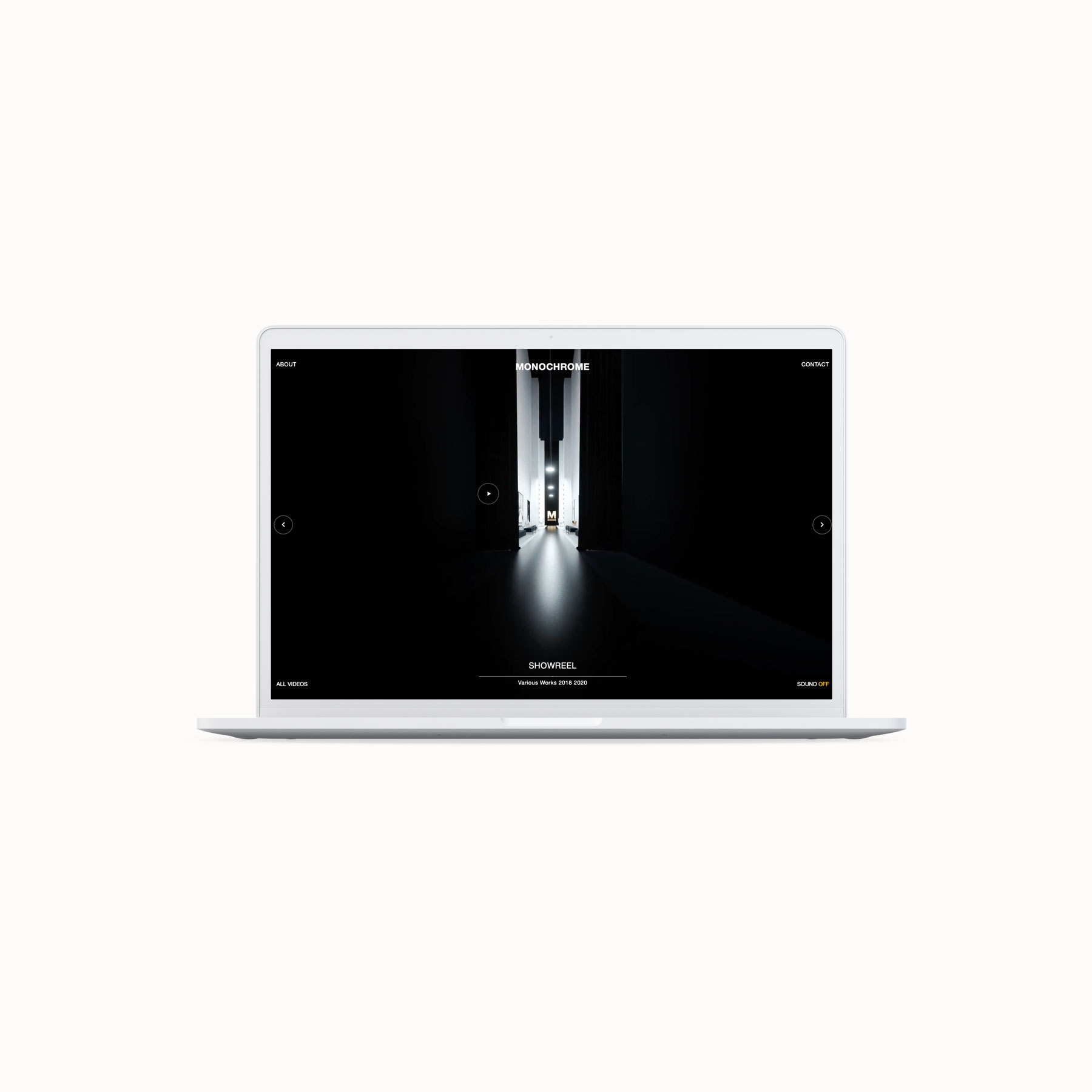 Monochrome website
