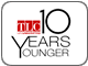 TLC 10 years younger logo
