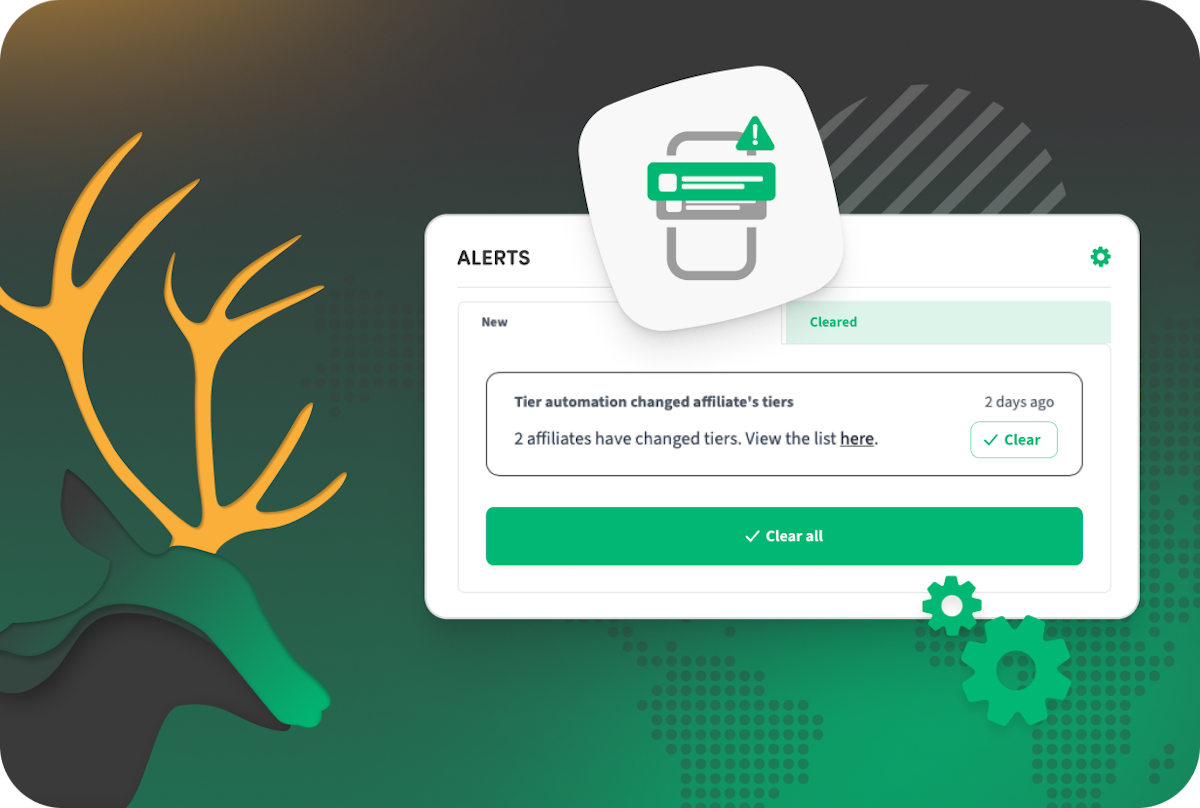 Admin Alerts | Real-Time Affiliate Notifications | Trackdesk