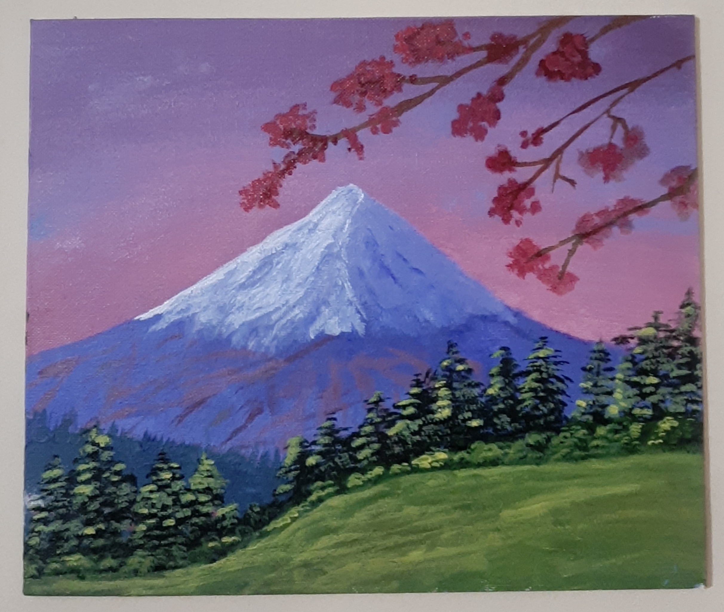 Spring Mount Evening sky