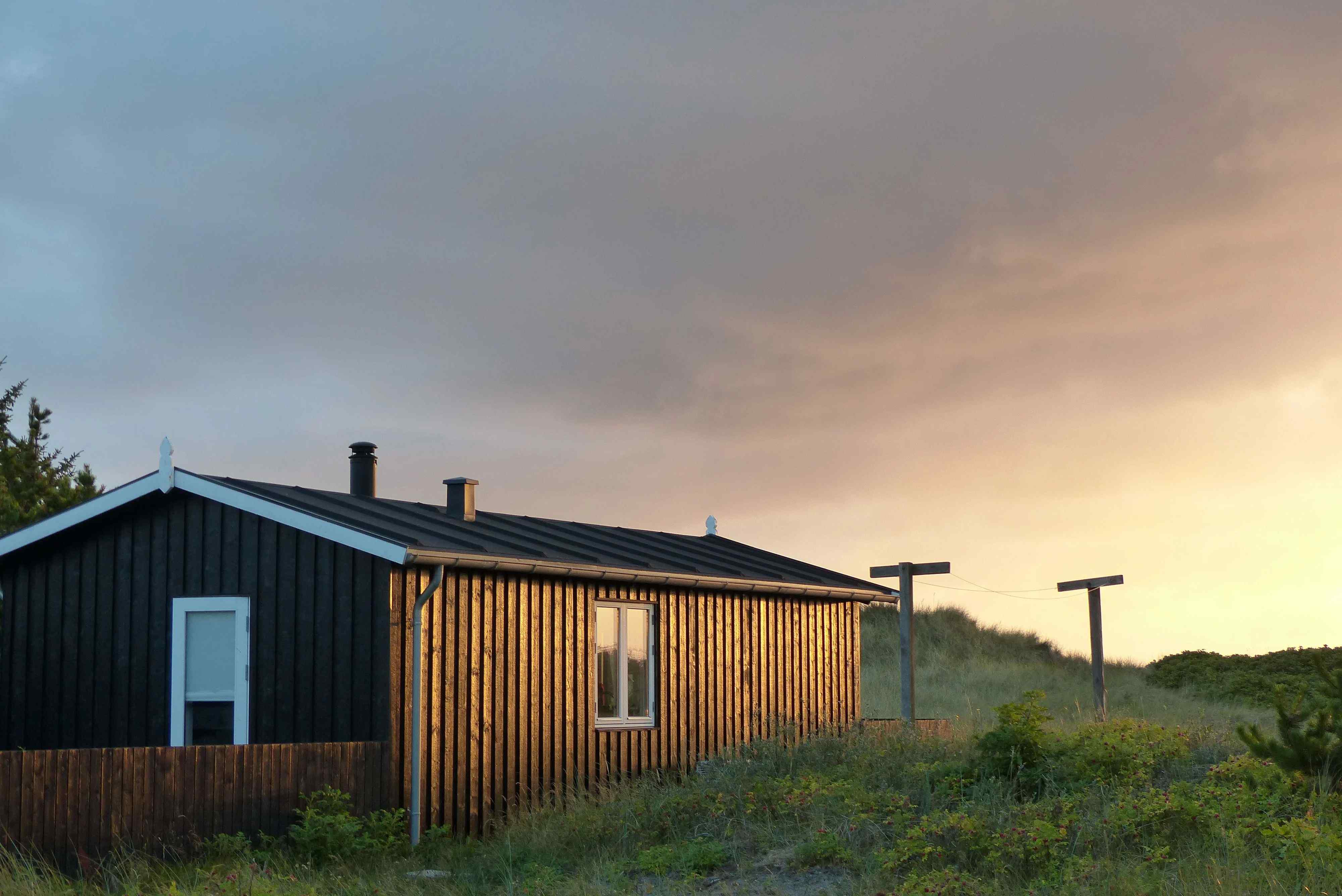 Terrassedør med direkte adgang til haven