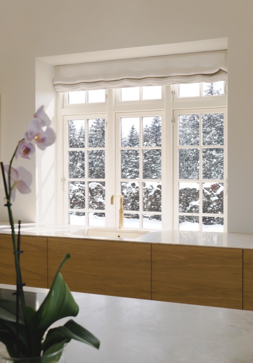 Casement windows with glazing bars