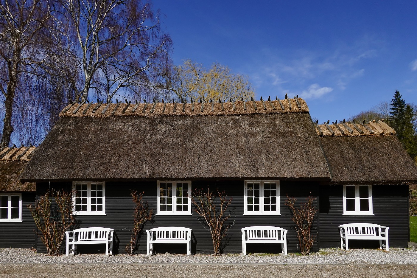 Bondehusvinduer efter mål på landhus