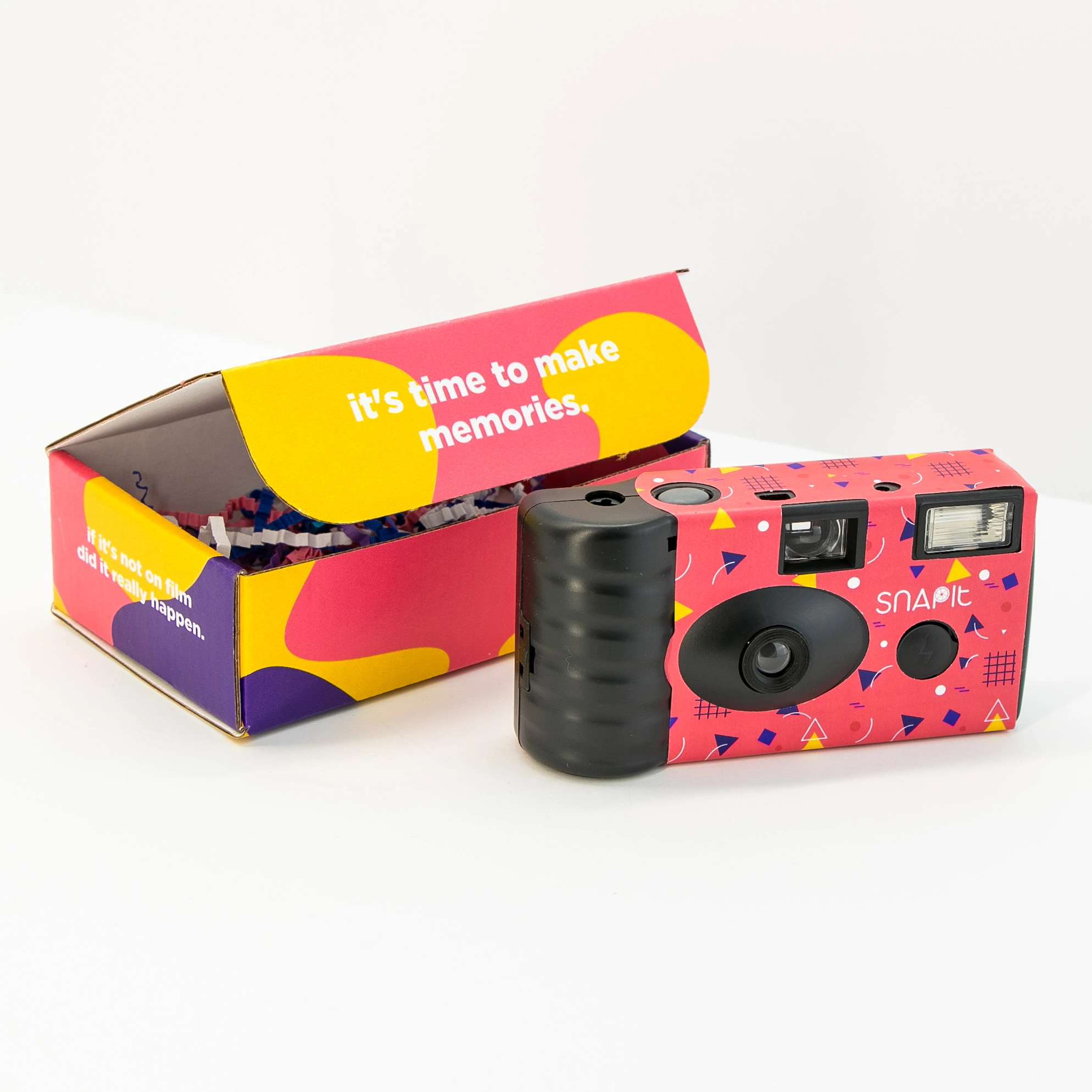 5x3x1.5 Display Mailer Box fits a disposable camera