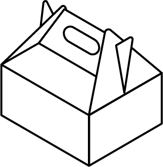 Stock Sample Gable Box