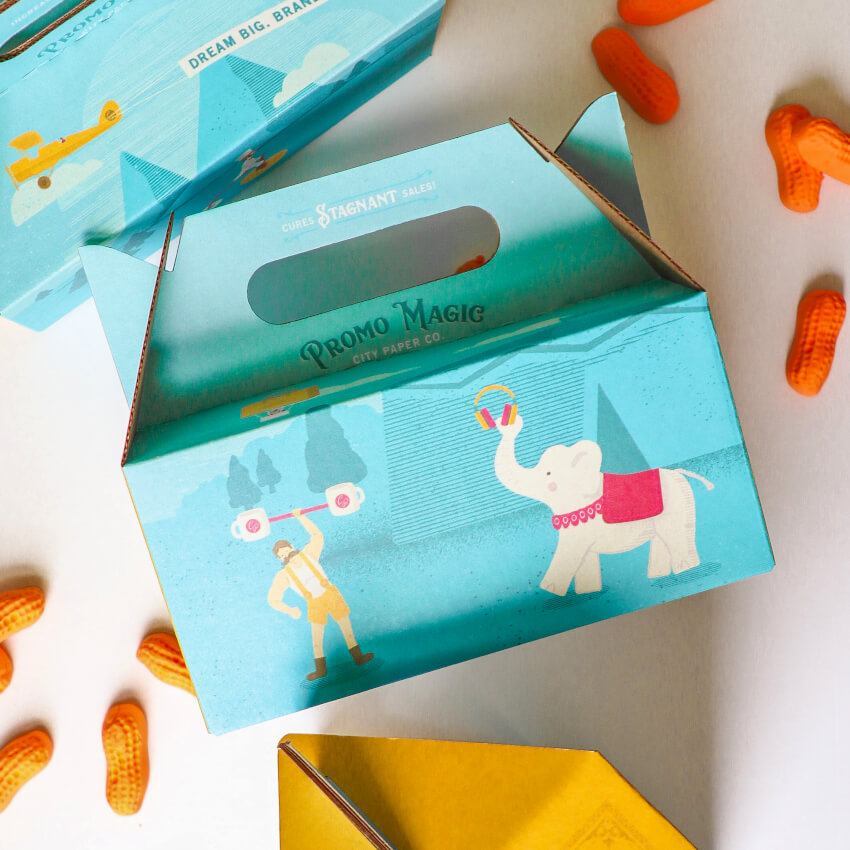 8.5x5.5x4 Gable box - Promo Box