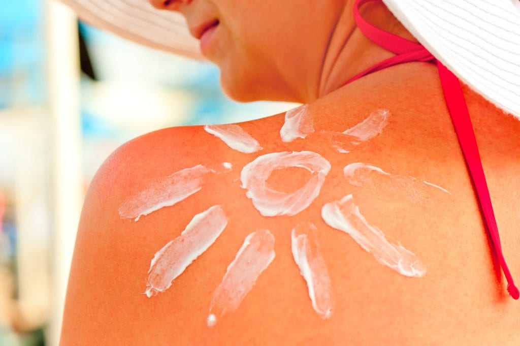 How to Sleep with Sunburn on Your Back