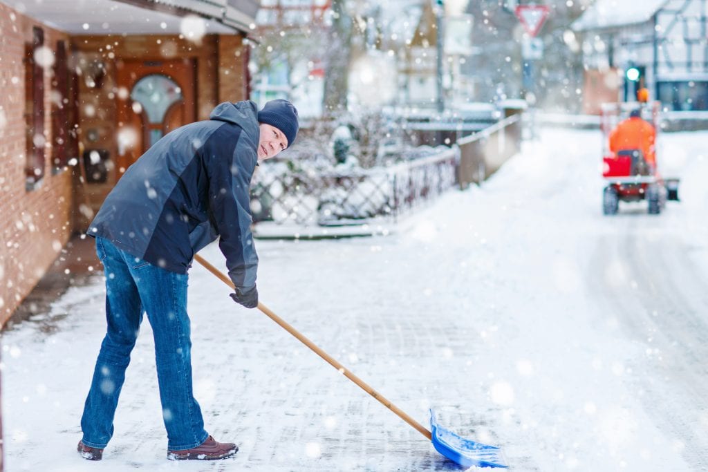 Snow Shoveling Techniques to Prevent Low Back Injuries