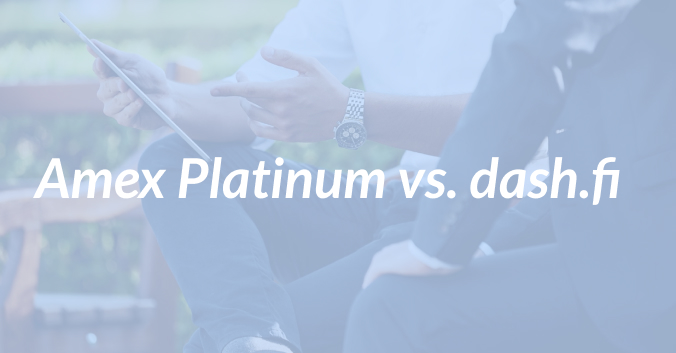 How The Platinum Card® from American Express Compares to dash.fi for Facebook Advertising