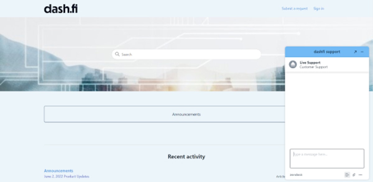 live chat support
