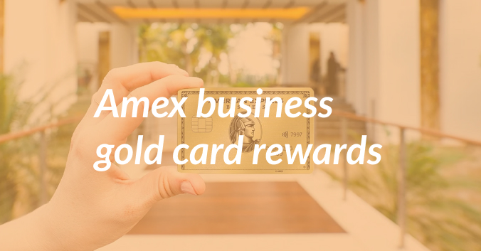 American Express Business Gold Card Review