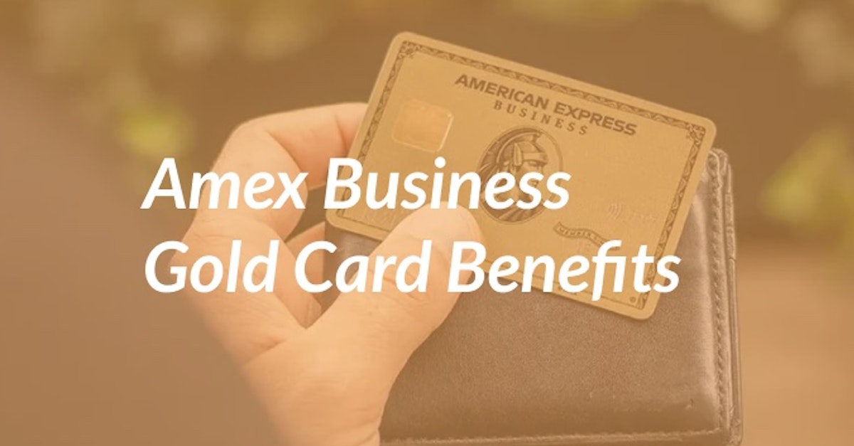Cover Image for Amex Business Gold Card Benefits