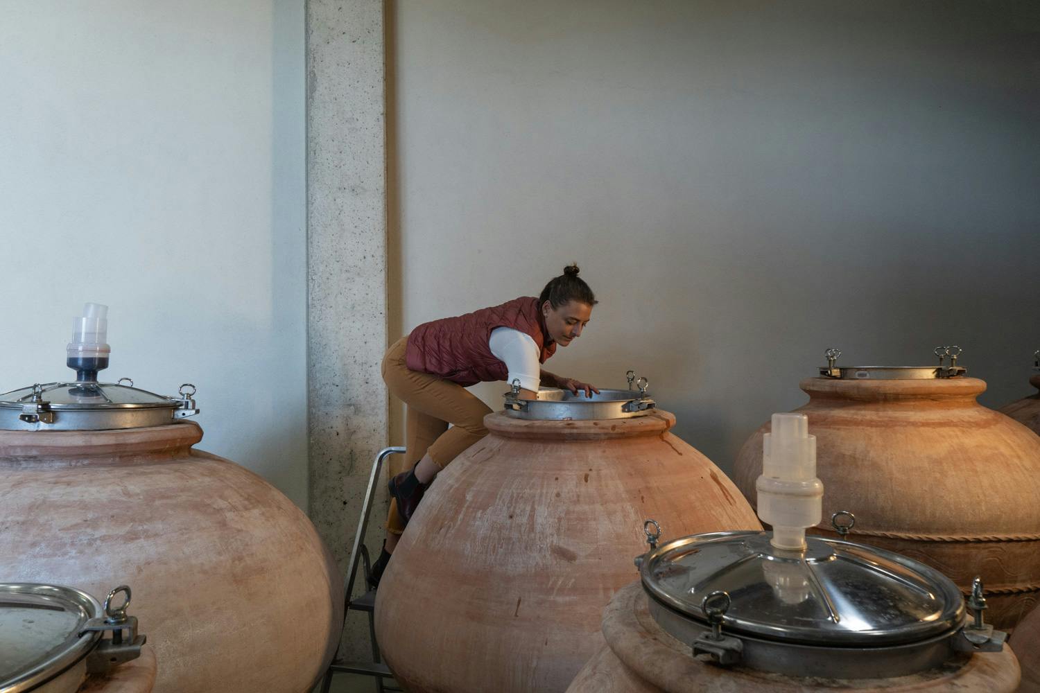 affinamento vino in damigiana