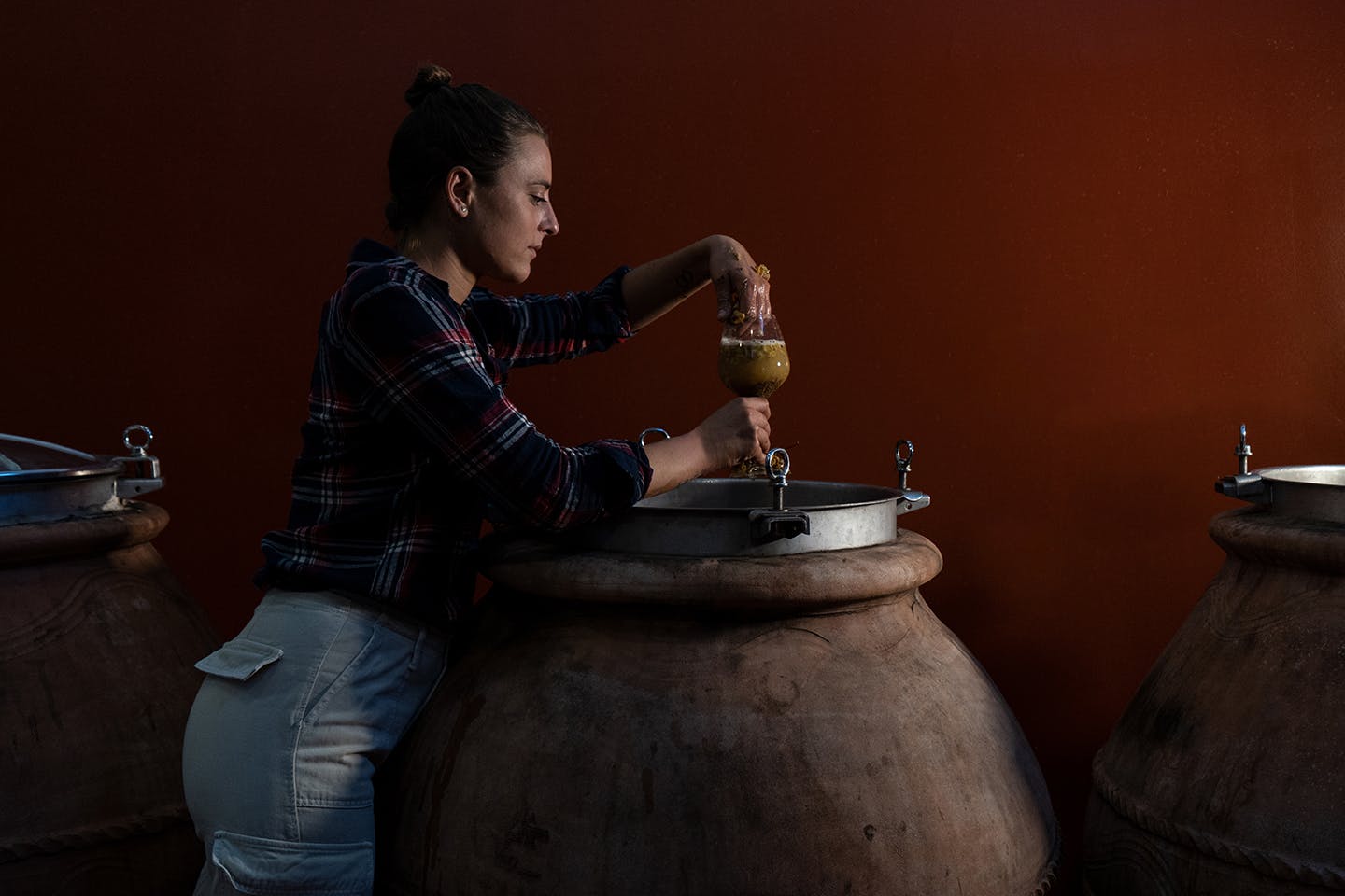 Italian woman winemaker Elena Casadei