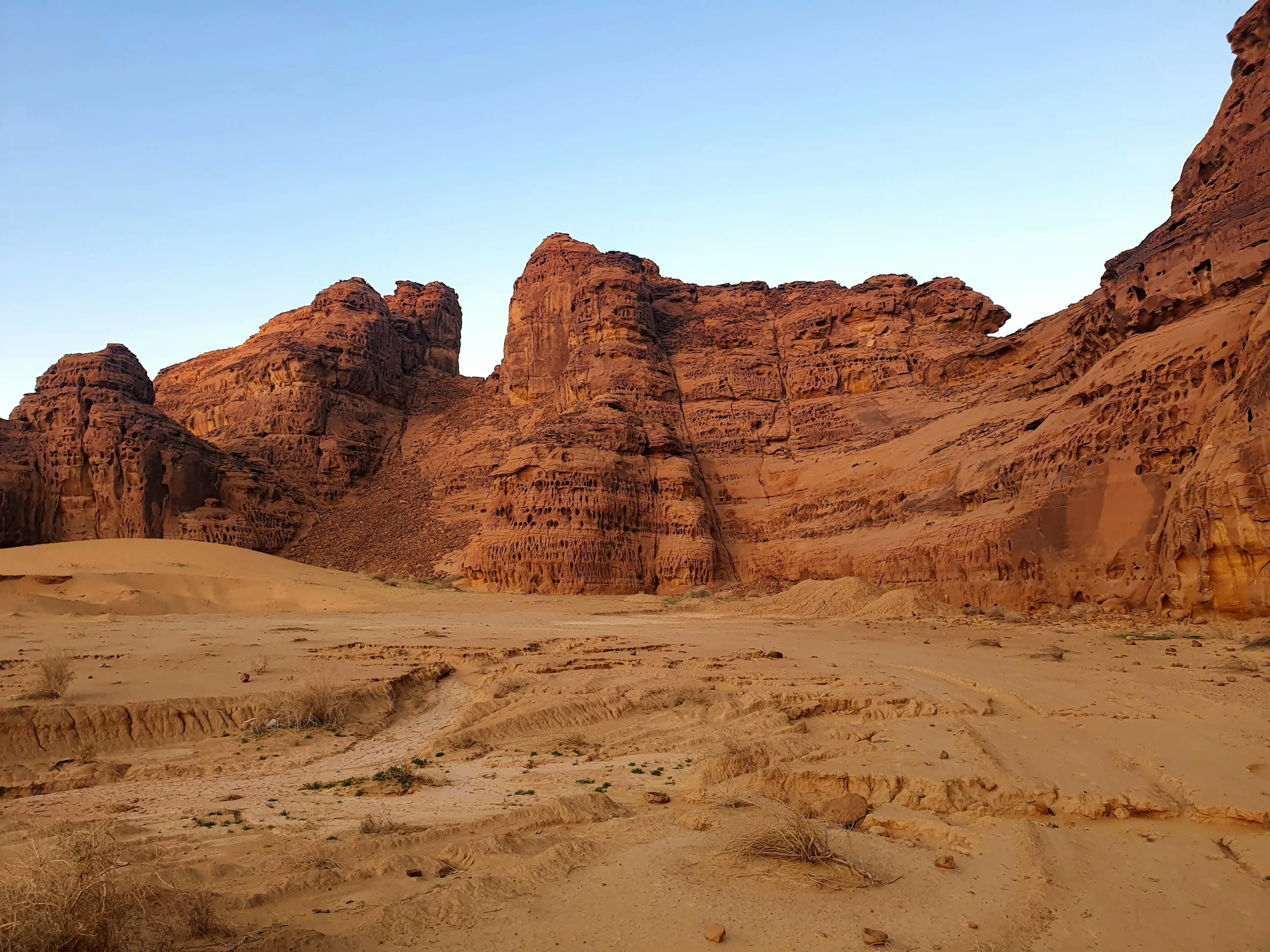 brown rock formation under blue sky during daytime