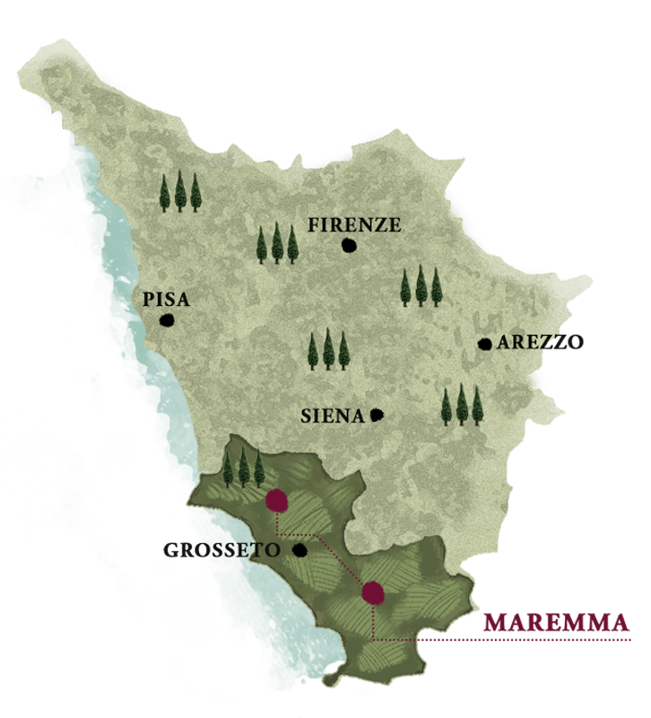 Area della Maremma Toscana