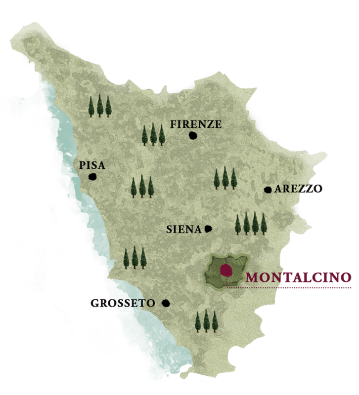 Area di Montalcino