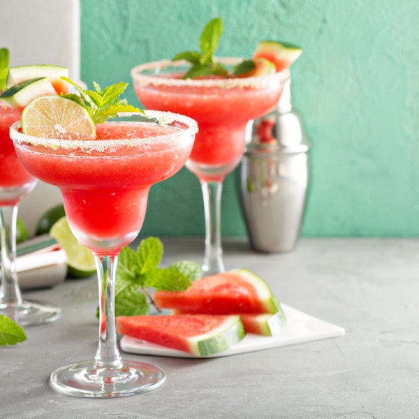 Frozen strawberry daiquiri!