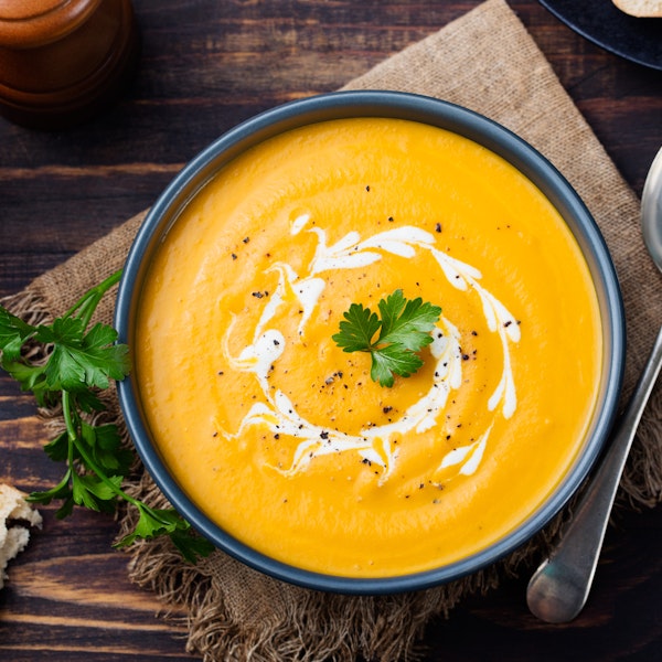 Gulrótarsúpa, holl og góð!