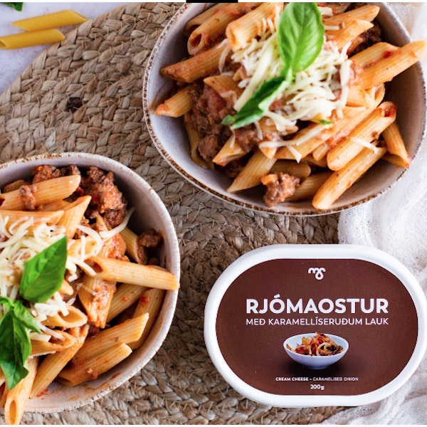 Rjómalagað hakk og pasta