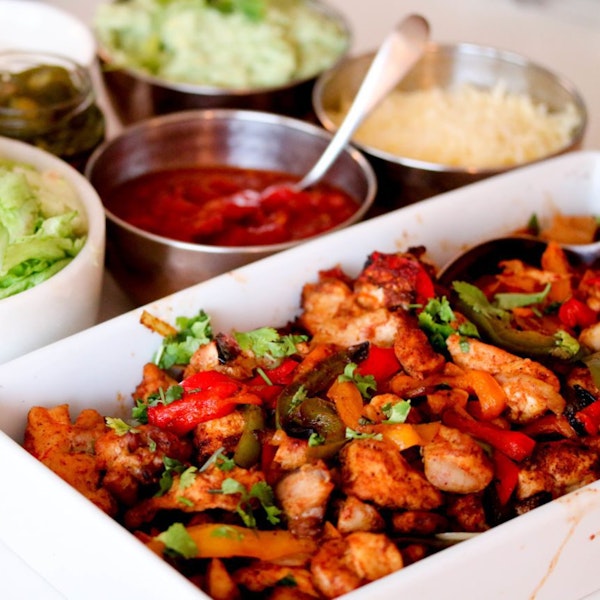 Mexíkóskt fajitas á ofureinfaldan hátt