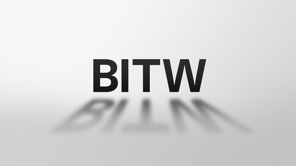 BITW Becomes First Publicly Traded Crypto Index Fund In U.S.