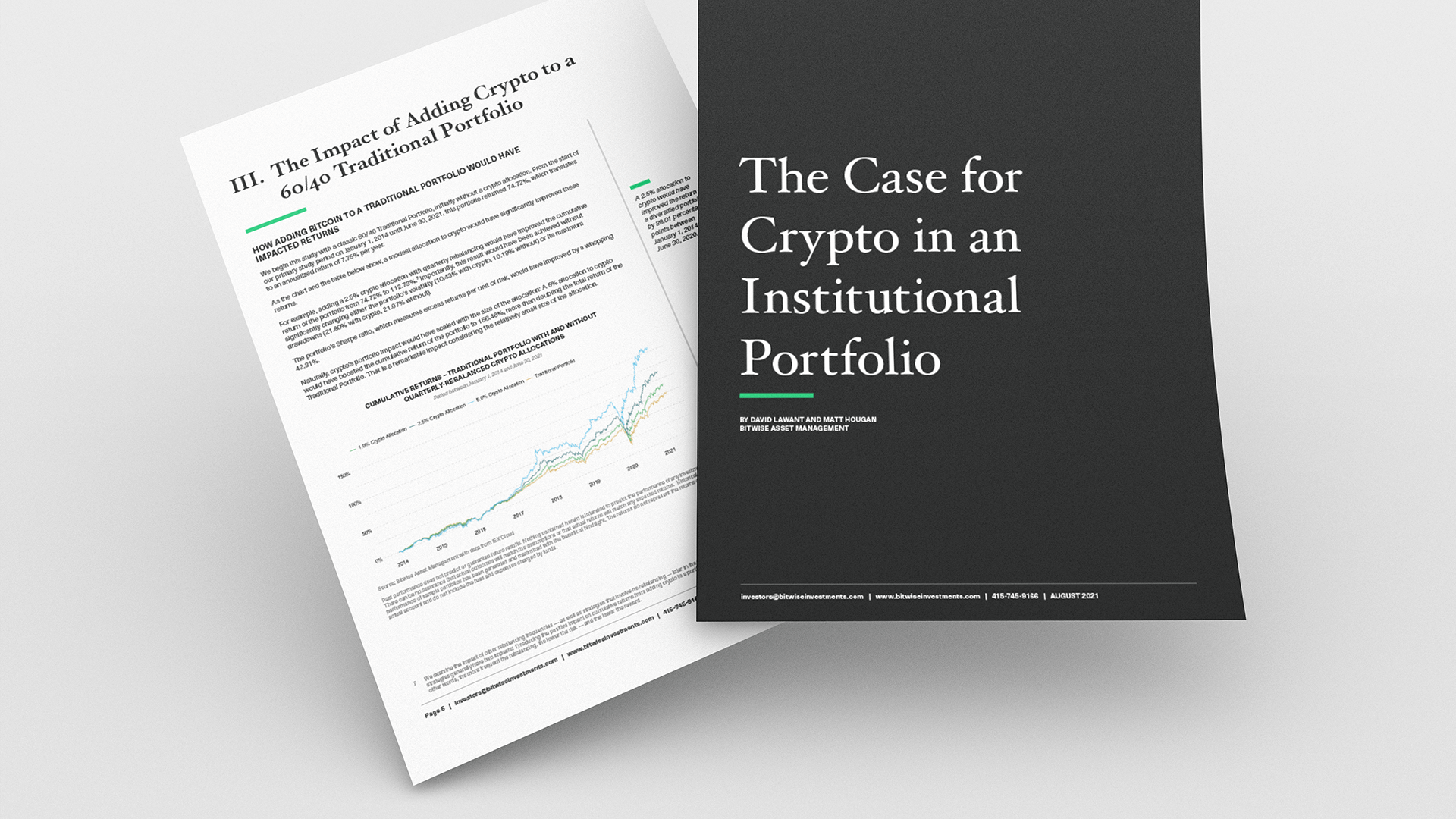 The Case for Crypto in an Institutional Portfolio