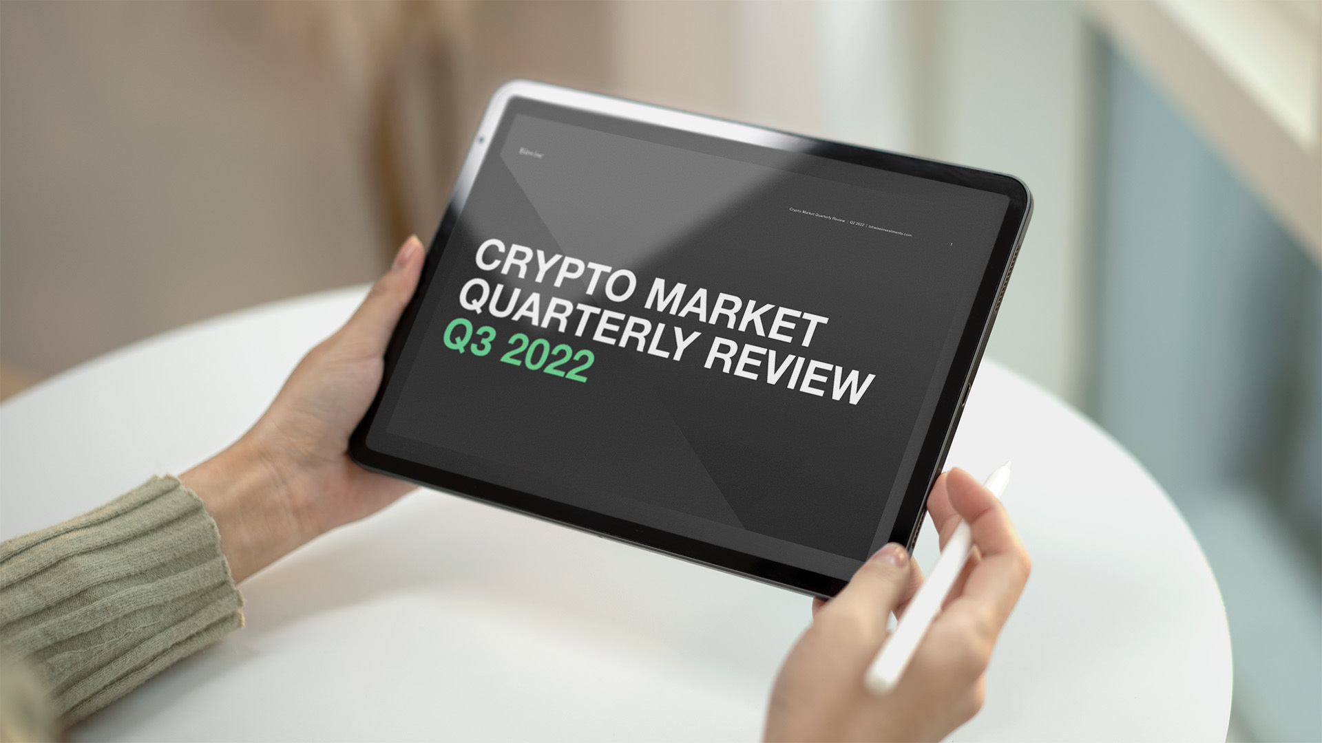 Crypto Market Quarterly Review Q3 2022 | Bitwise Investments