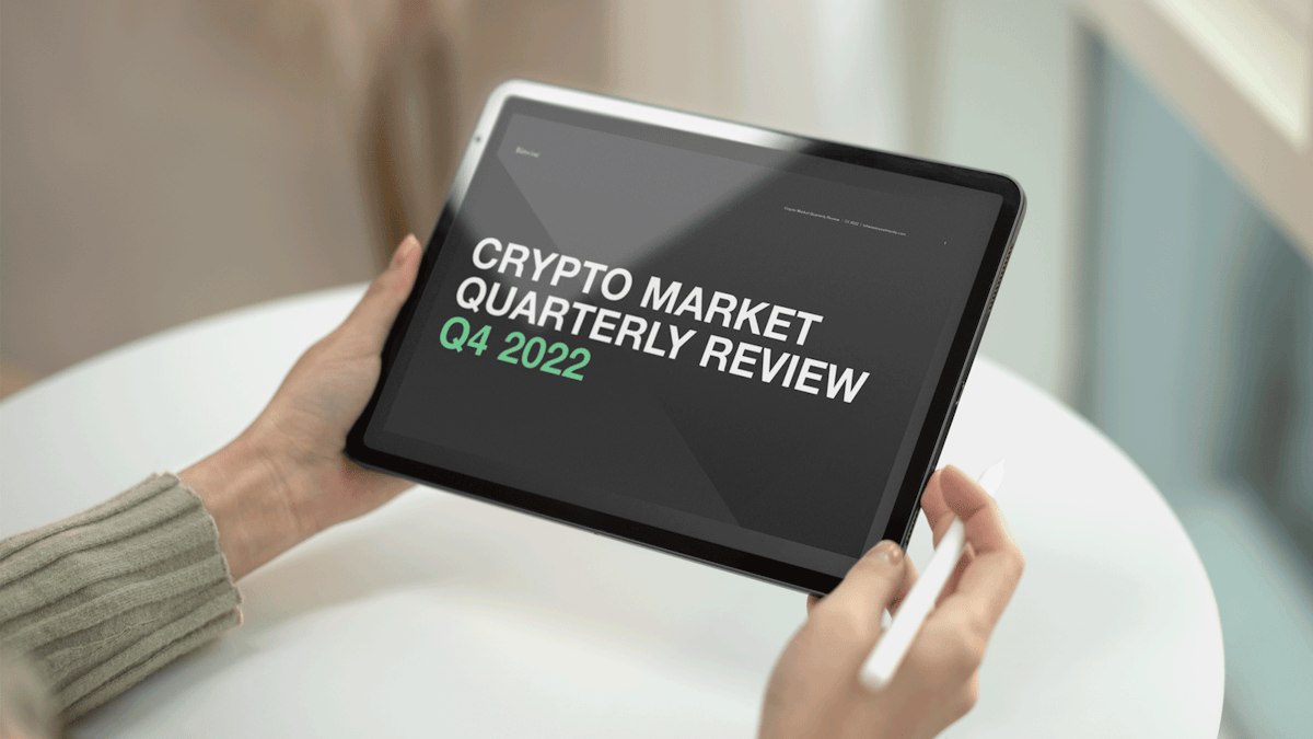 Crypto Market Quarterly Review Q4 2022 | Bitwise Investments