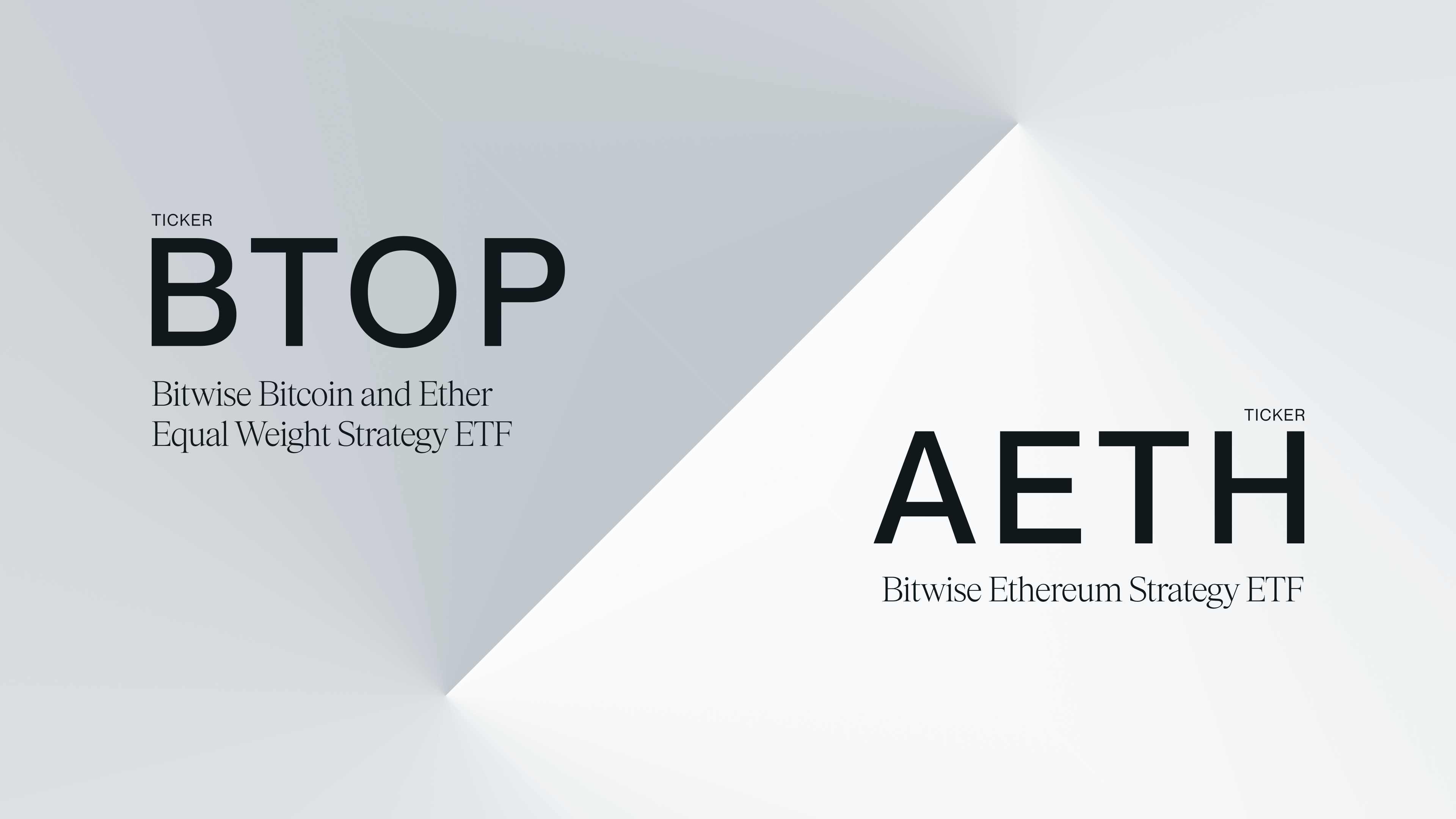 Bitwise Launches Two Ethereum Futures ETFs (BTOP and AETH)
