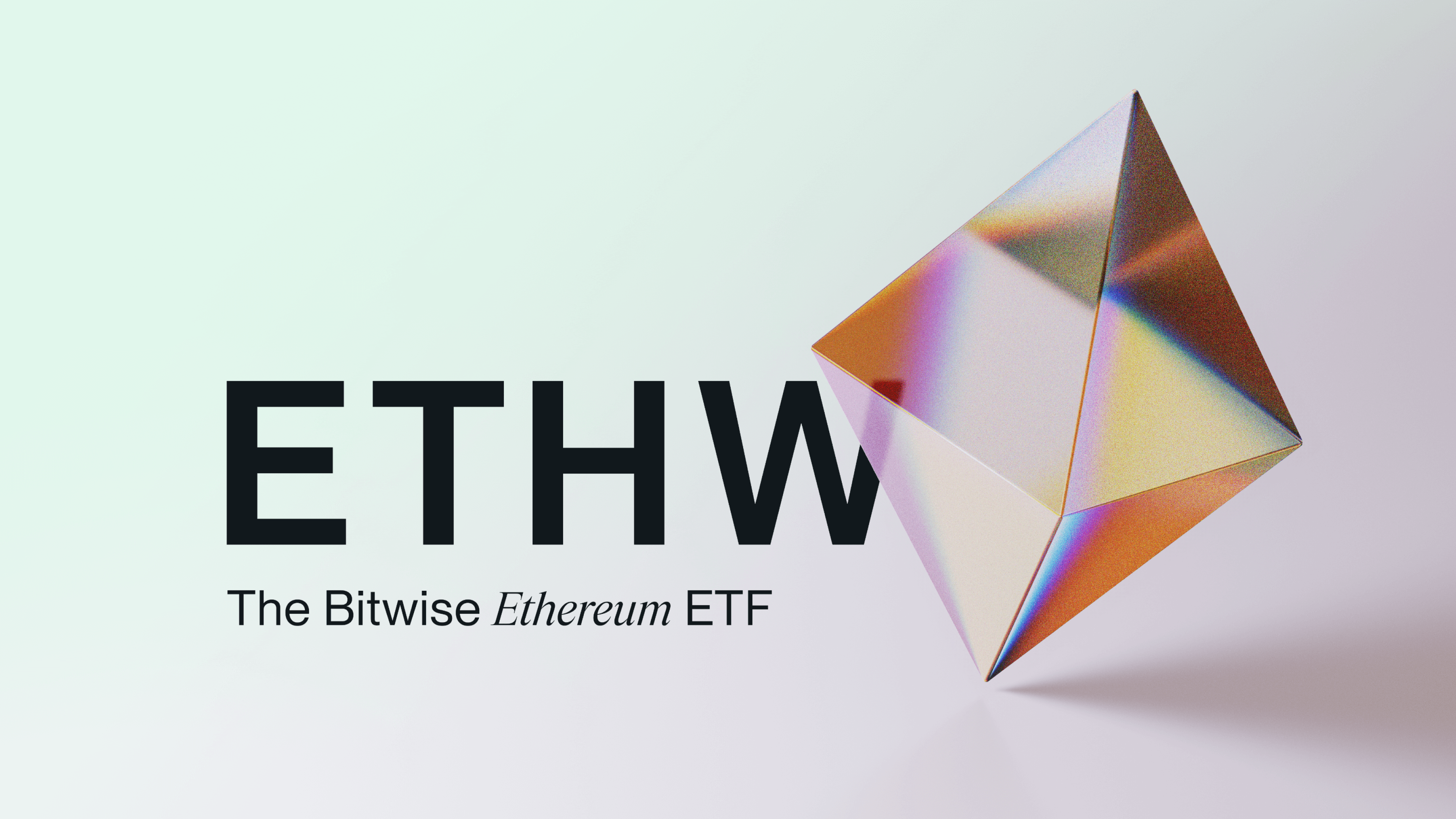 The Bitwise Ethereum ETF (ETHW) Set To Launch on the NYSE