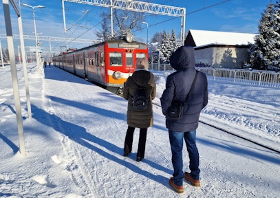 train winter zakopane