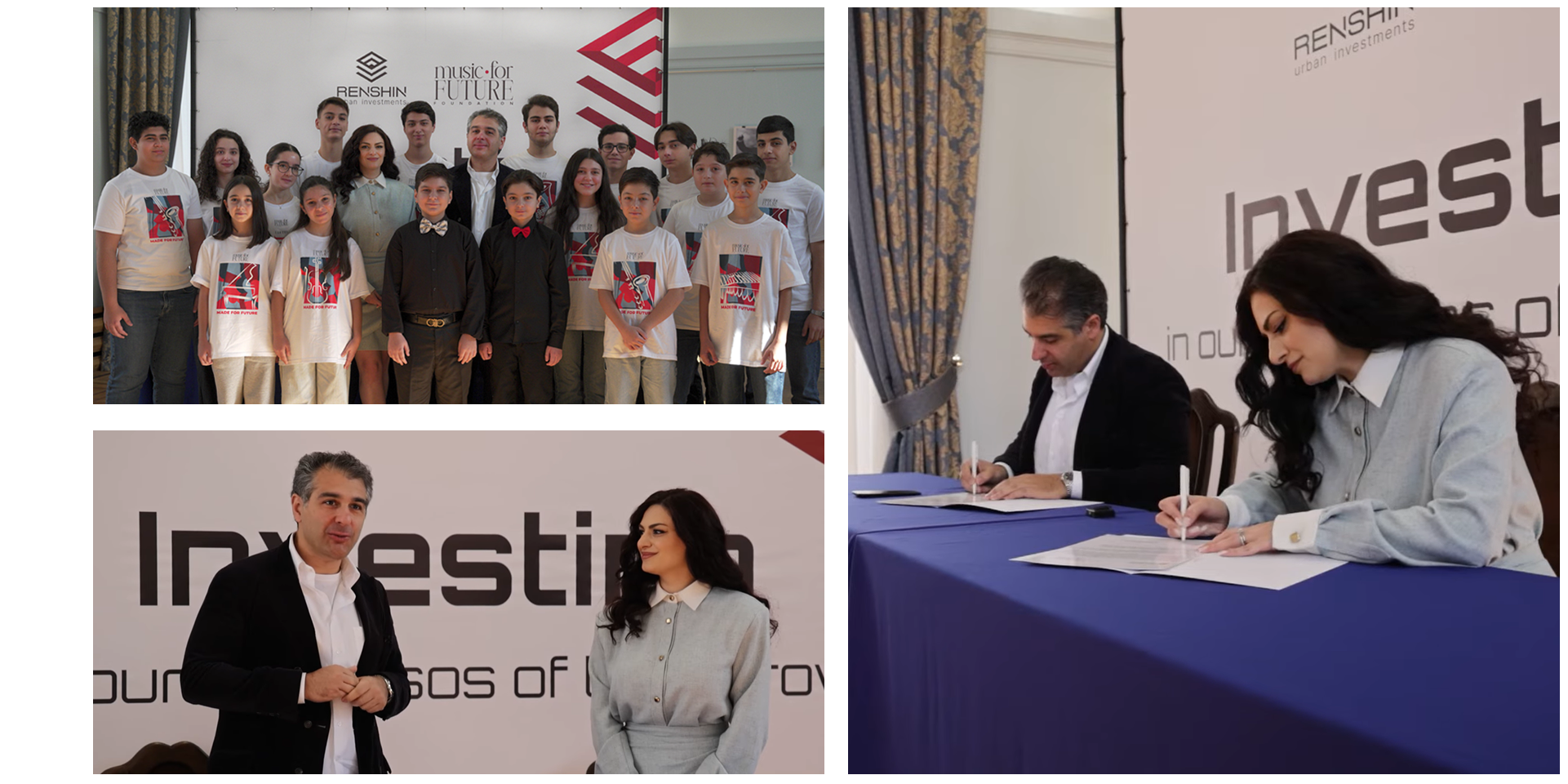 «Music for future»-ի 100 մլն դրամով հովանավորություն․ «Ռենշին»-ի ներդրումը Հայաստանի երաժշտության ապագայի մեջ