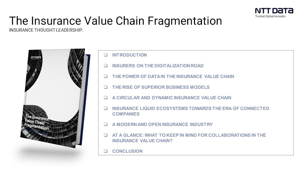 The Insurance Value Chain Fragmentation | Insurance NTT DATA