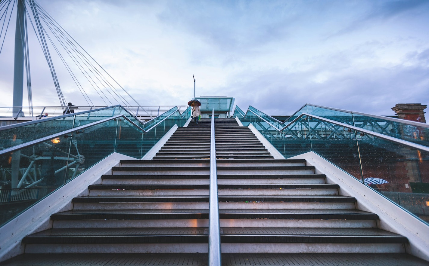 empty stairs