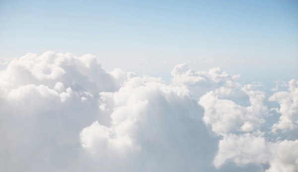 white sky photography