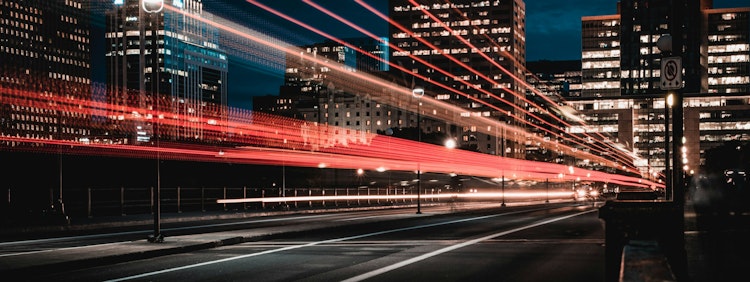 long exposure photography of road and cars