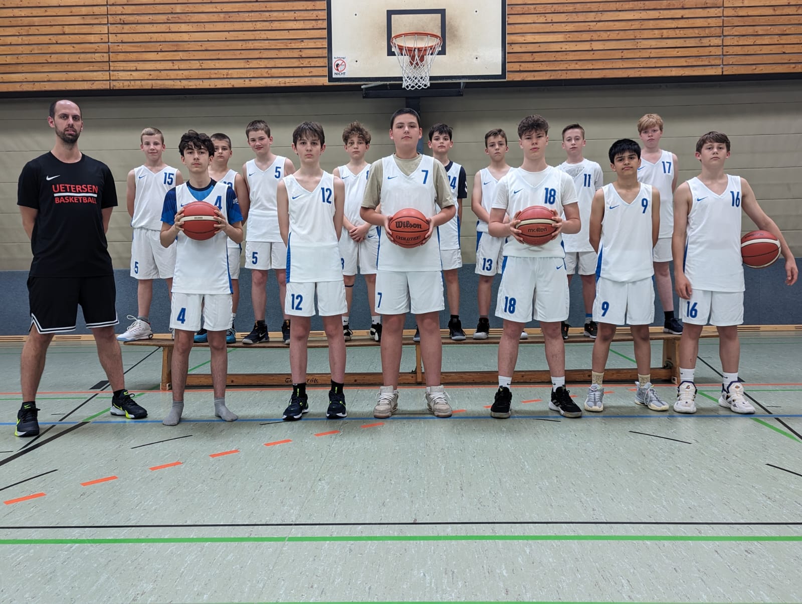 Teamfoto der männlichen U14