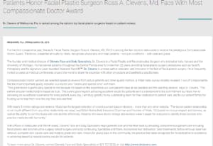Most Compassionate Doctor Awards