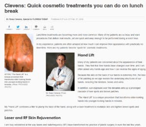 Clevens: Quick cosmetic treatments you can do on lunch break