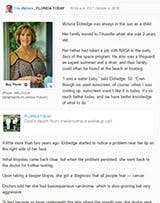 Facial reconstruction empowers cancer survivor