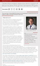 Clevens Face and Body Specialists Shows Support of Brevard Students Through New Scholarship Program